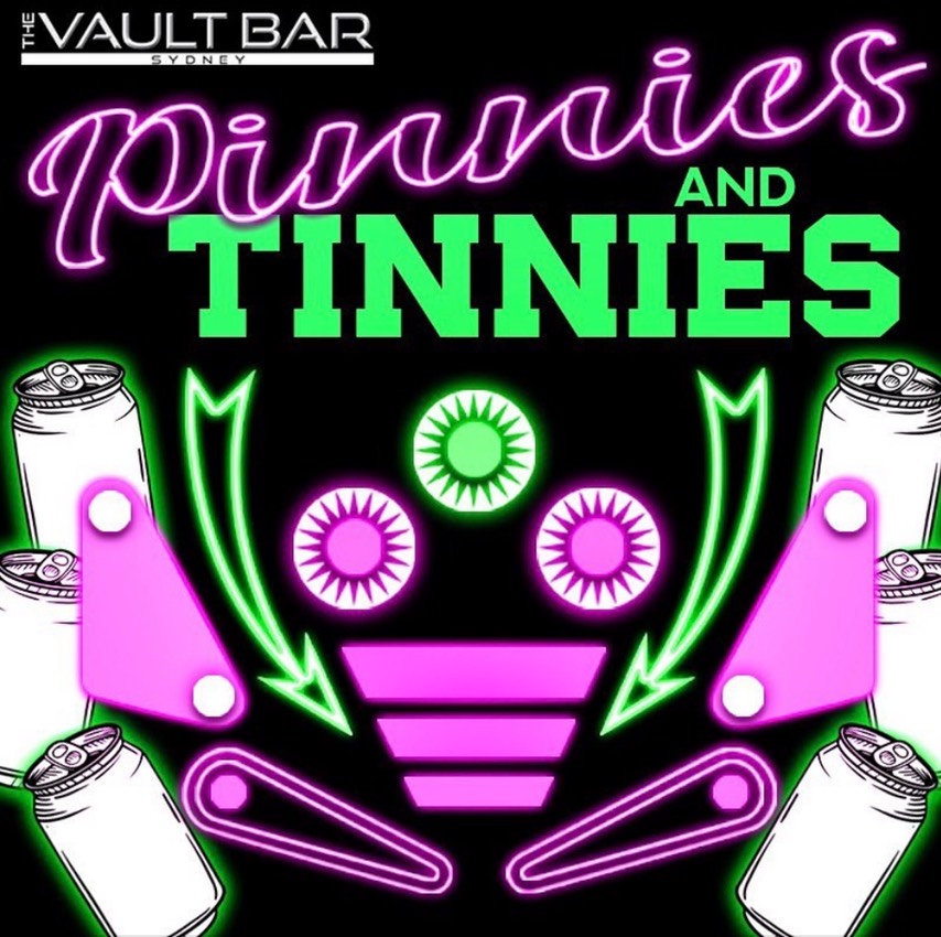 Pinnies and Tinnies Vault Bar Sydney